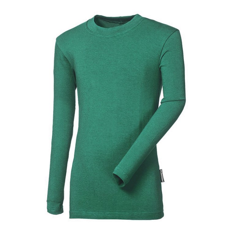 triko dlouhé dětské Progress BAMBUS LS ORIGINAL khaki