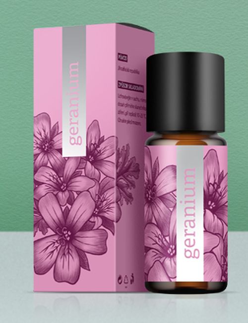 aromatická esence Energy Geranium Pelargonium Flower oil