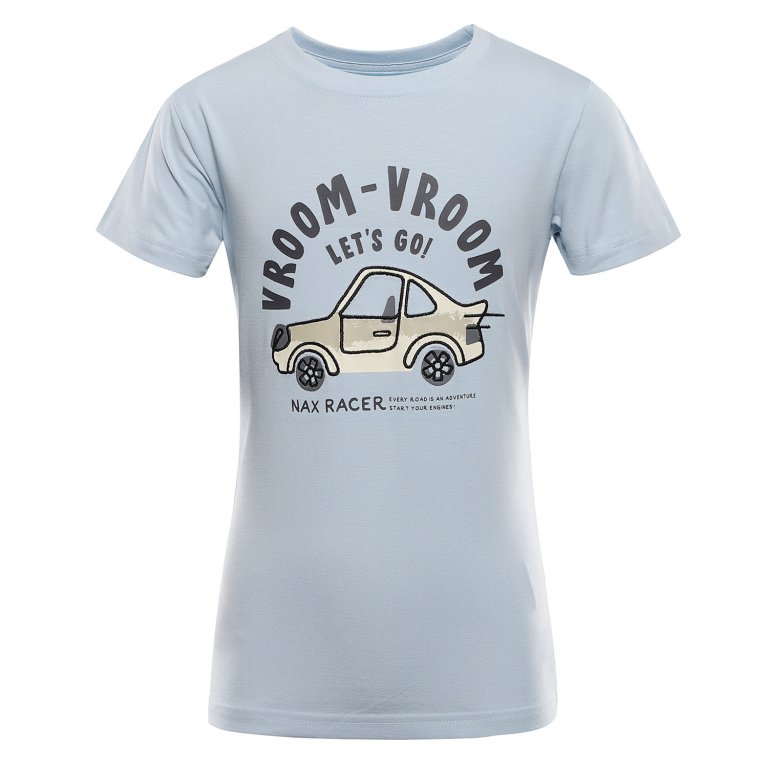 triko dětské krátké NAX EDEHO sv.modré