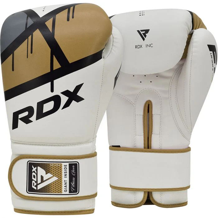 boxerské rukavice RDX F7 ego zlaté