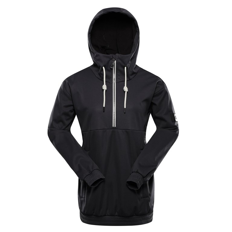 bunda zimní ALPINE PRO JARGA softshellová s membránou zemitá