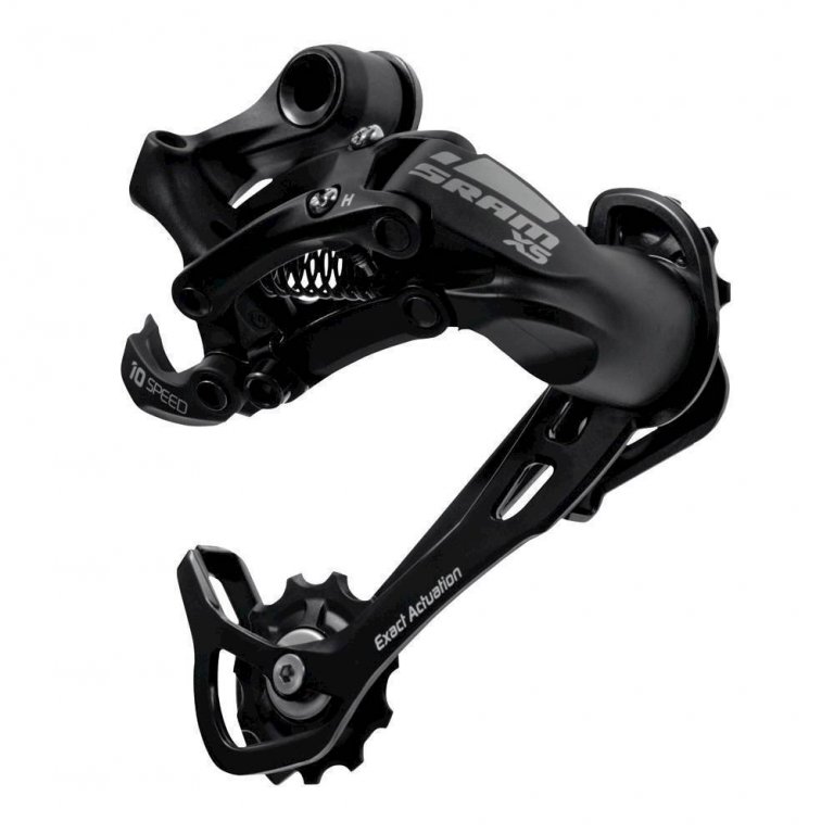 měnič MTB 10k SRAM X-5 dlouhé vodítko Aluminium černá