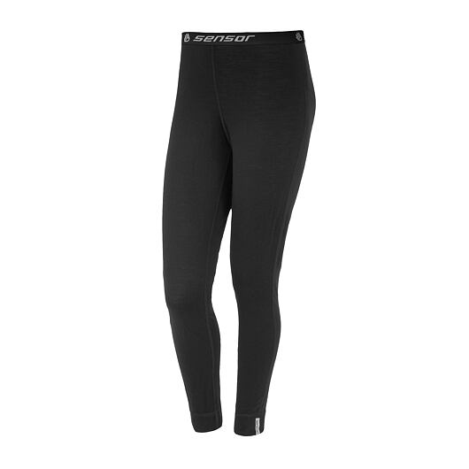 spodky dlouhé dámské SENSOR MERINO ACTIVE černé