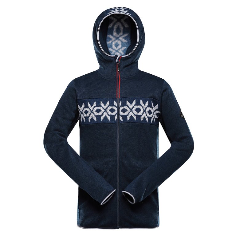 svetr pánský ALPINE PRO NORES s kapucí