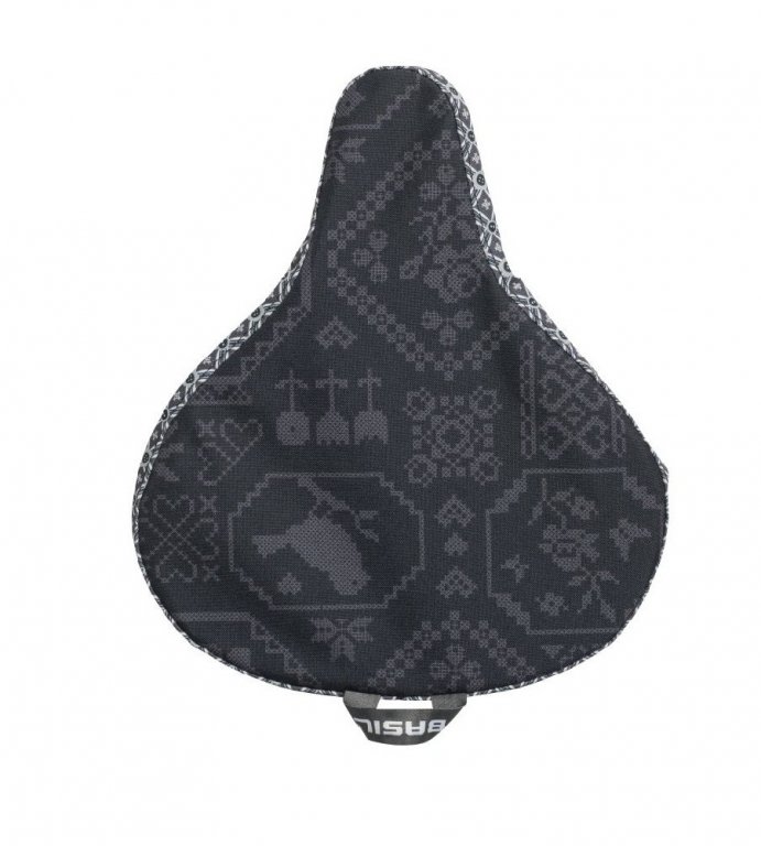 potah na sedlo BASIL Bohéme-Saddle Cover tm. šedý
