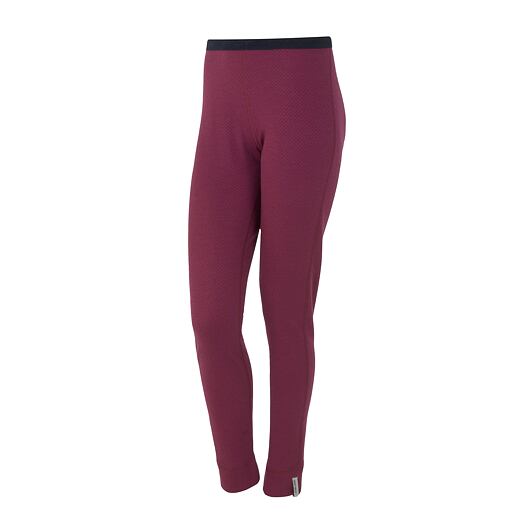 spodky dlouhé dámské SENSOR MERINO DOUBLE FACE lilla