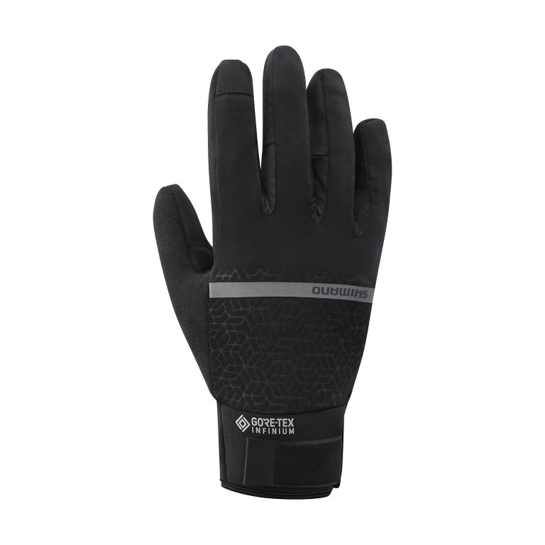 rukavice cyklistické unisex Shimano INFINIUM™ INSULATED černé