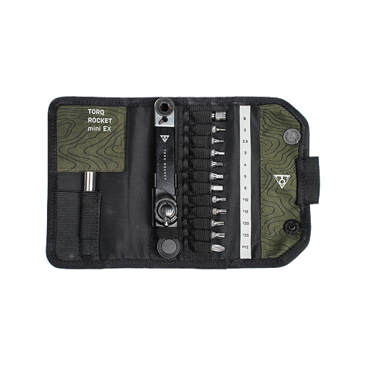 sada nářadí TOPEAK TORQ ROCKET mini EX 2-10 Nm