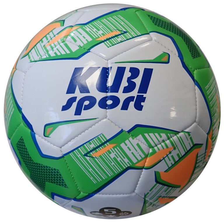 míč kopací Kubisport zelený vel.5