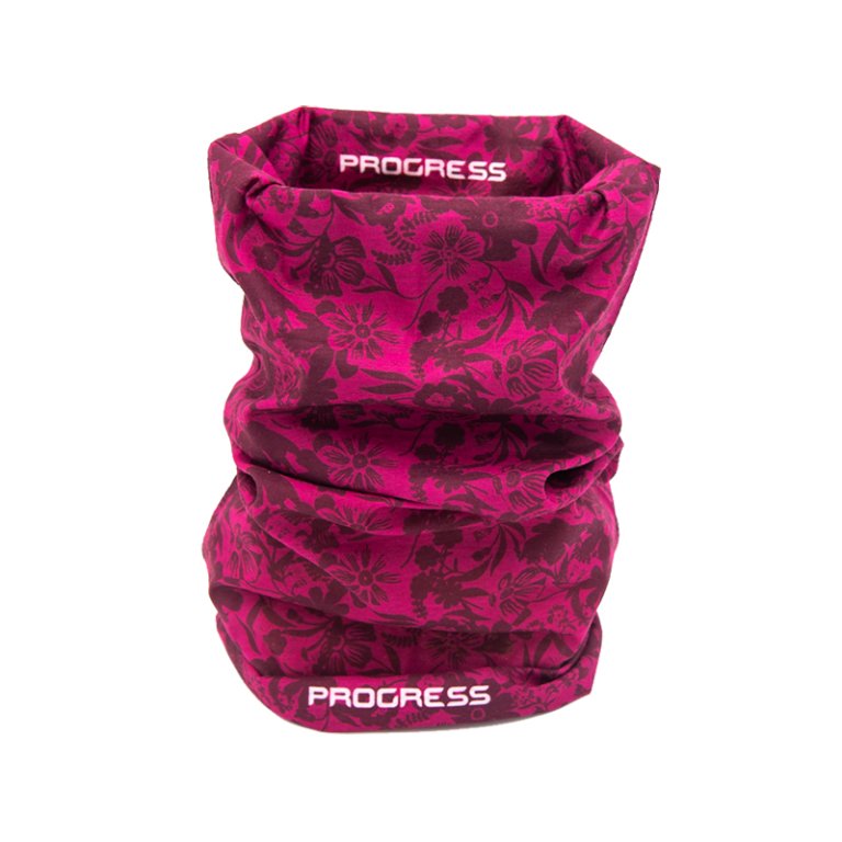 šátek Progress TUBE fuchsie floral
