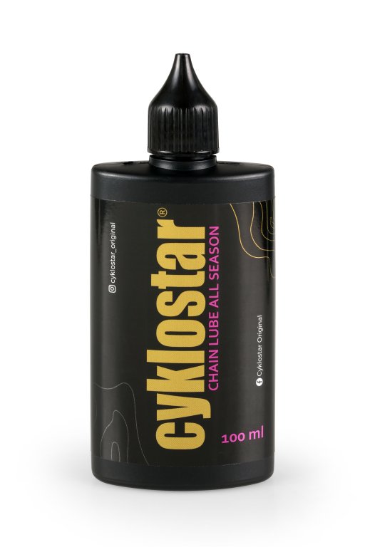 olej CykloStar Chain lube all season s kapátkem 100 ml
