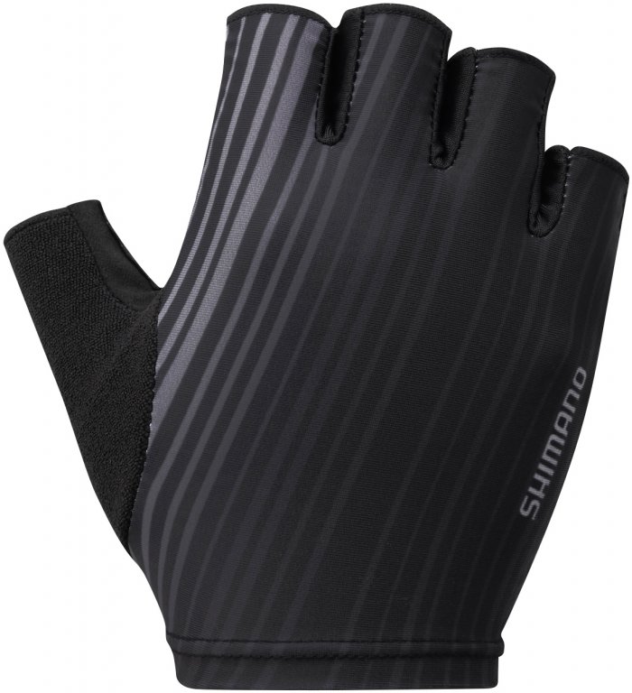 rukavice cyklistické pánské Shimano ESCAPE černé