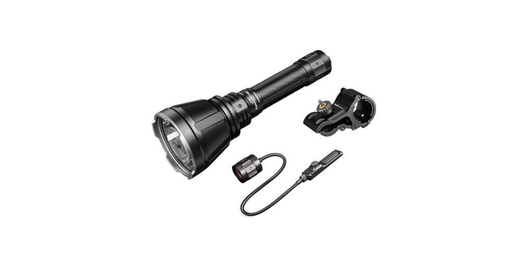 svítilna Fenix HT18R + AER-05 + ALG-18 lovecká sada