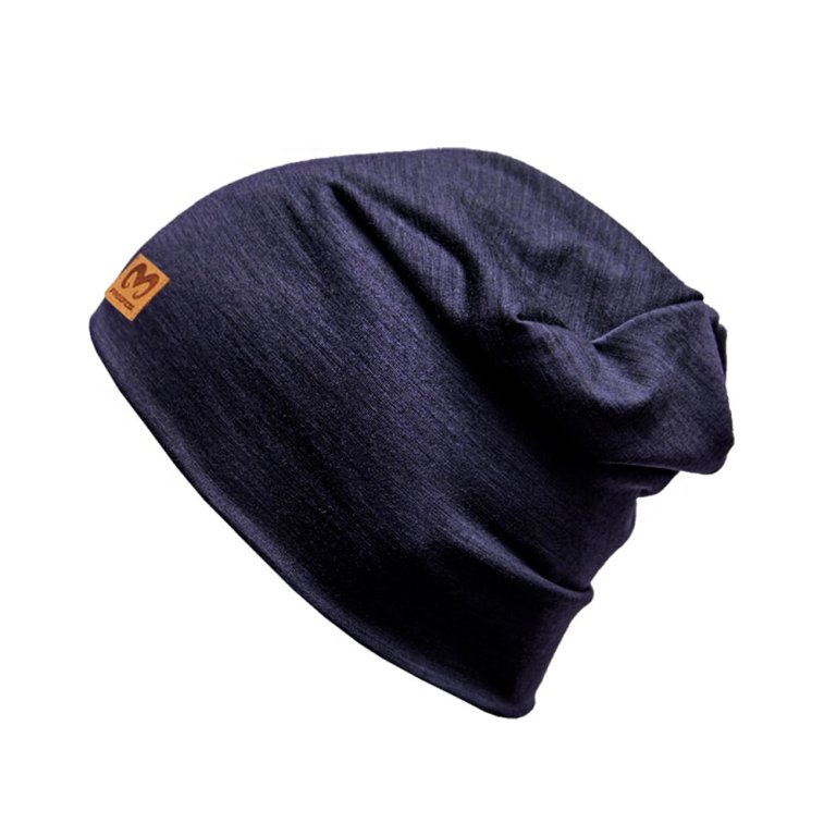 čepice Progress MW FREEBEANIE merino černý melír