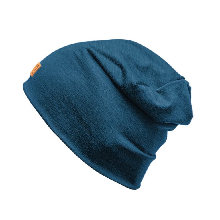 čepice Progress FREEBEANIE merino petrol melír