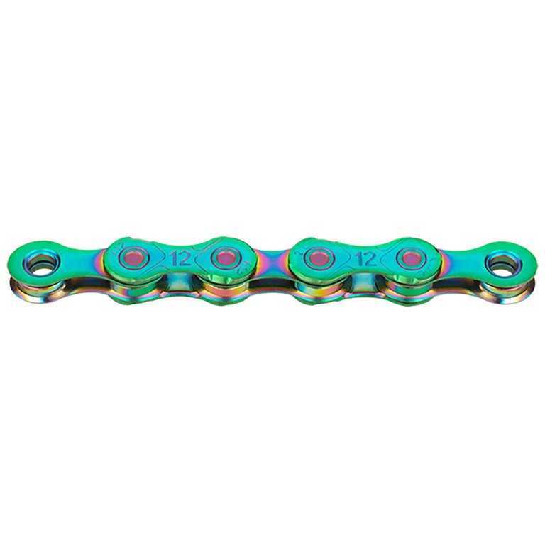 řetěz KMC X12 aurora green 126čl. BOX