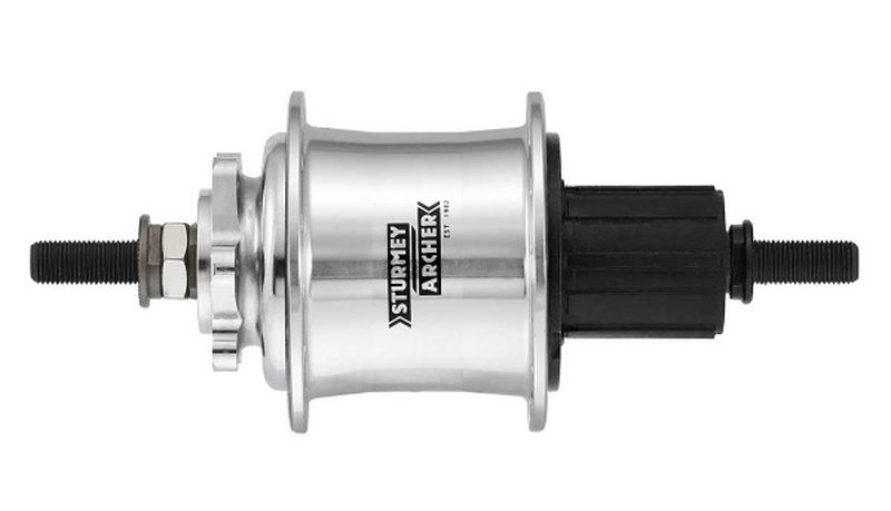 náboj Sturmey-Archer CS-RK3 3r. 36d pro kazetu a kotoučovou brzdu