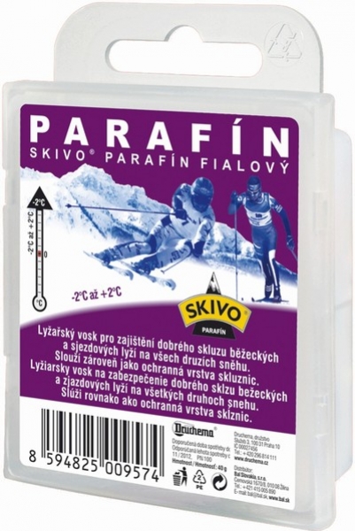 vosk Skivo parafín fialový 40g