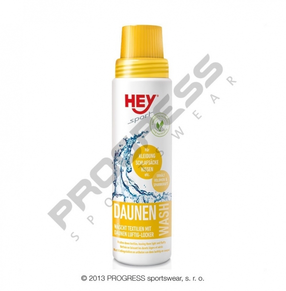 prací prostředek Hey sport Daunen wash 250ml